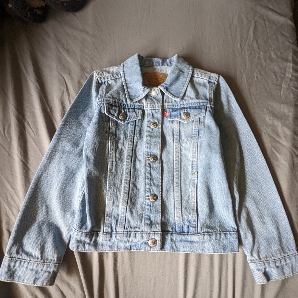 Levi's Boys Light Wash Denim Jacket - 6/7